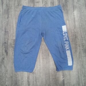 PINK Victoria's Secret Blue Bottoms